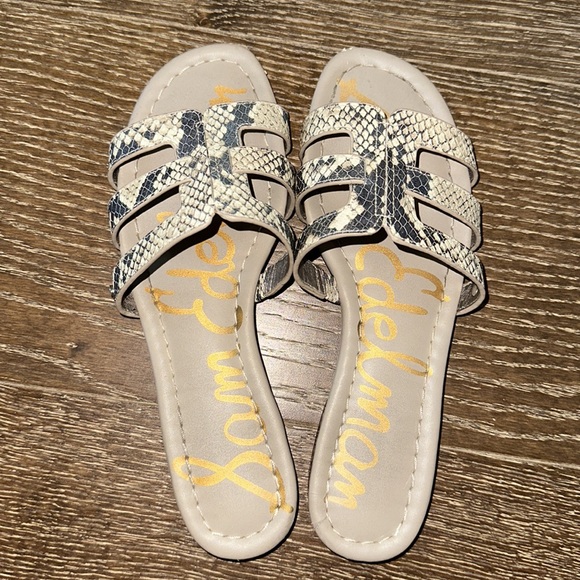 Sam Edelman Snake Slide Sandals - Picture 4 of 4